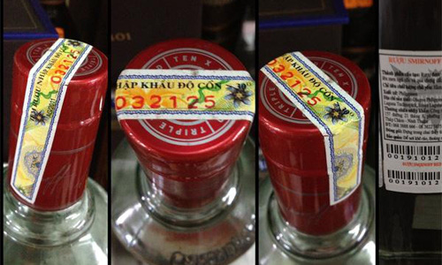 Rượu và thuốc lá nhập khẩu sẽ được "quản" bằng tem điện tử
