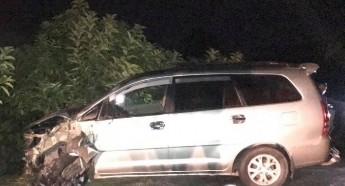 T&agrave;i xế xe Innova t&ocirc;ng 9 người đi ăn cưới về ra tr&igrave;nh diện, thừa nhận c&oacute; sử dụng rượu, bia - Ảnh 2.