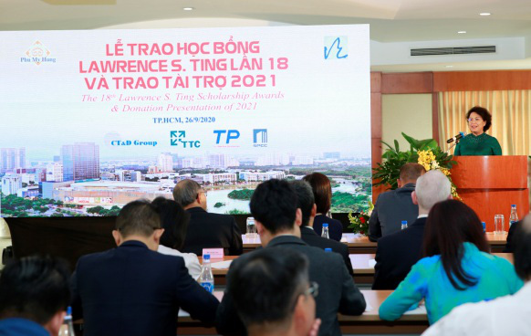 Quỹ Lawrence S. Ting: Hơn 8,5 tỉ đồng d&agrave;nh cho HS-SV vượt kh&oacute;, học giỏi - Ảnh 1.