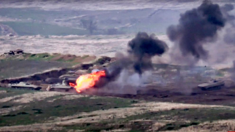 Các tay súng Syria tham gia chiến sự Azerbaija - Armenia?