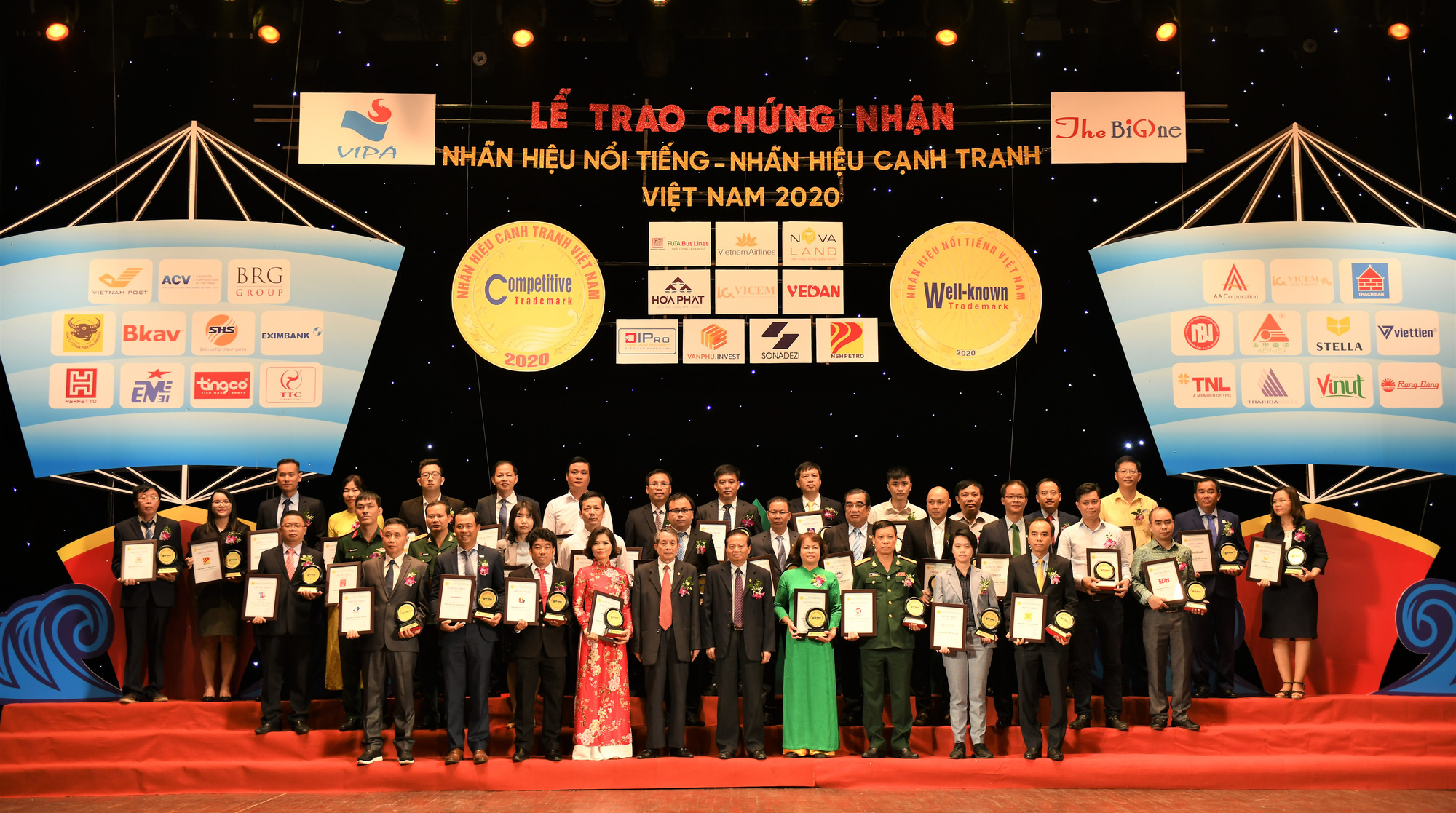 Công ty Sonadezi lọt vào top 50 Nhãn hiệu nổi tiếng Việt Nam năm 2020