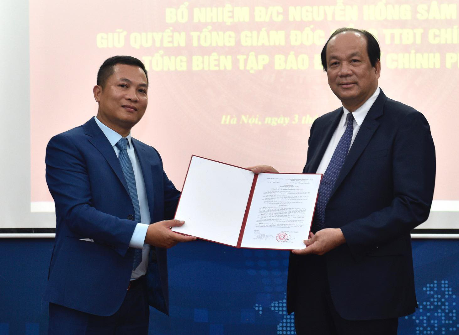 Cổng Thông tin điện tử Chính phủ có quyền Tổng giám đốc