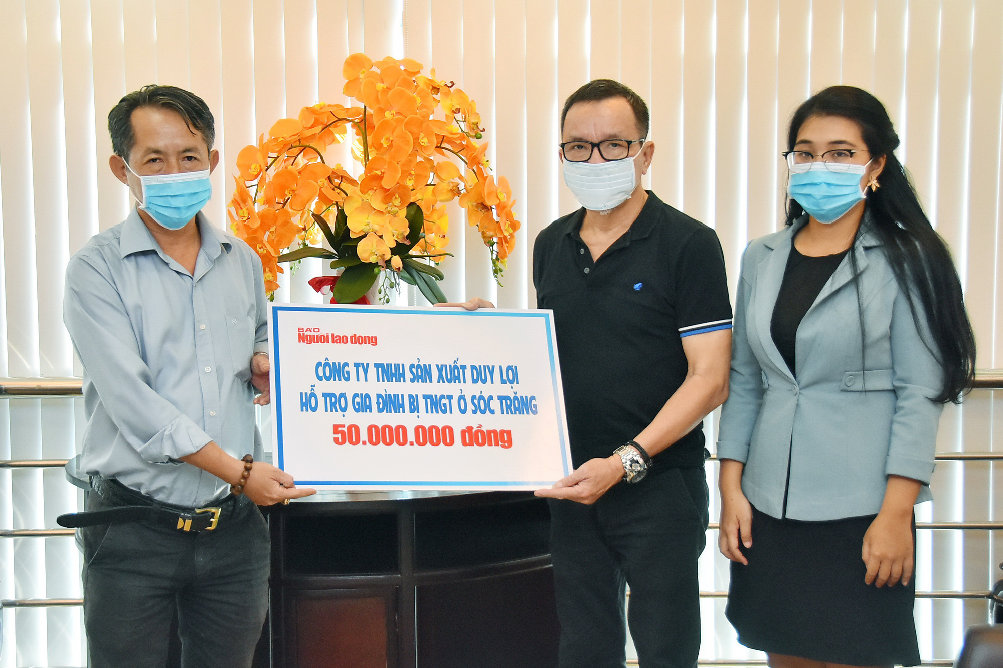 Hơn 470 triệu đồng giúp 3 cháu bé mồ côi