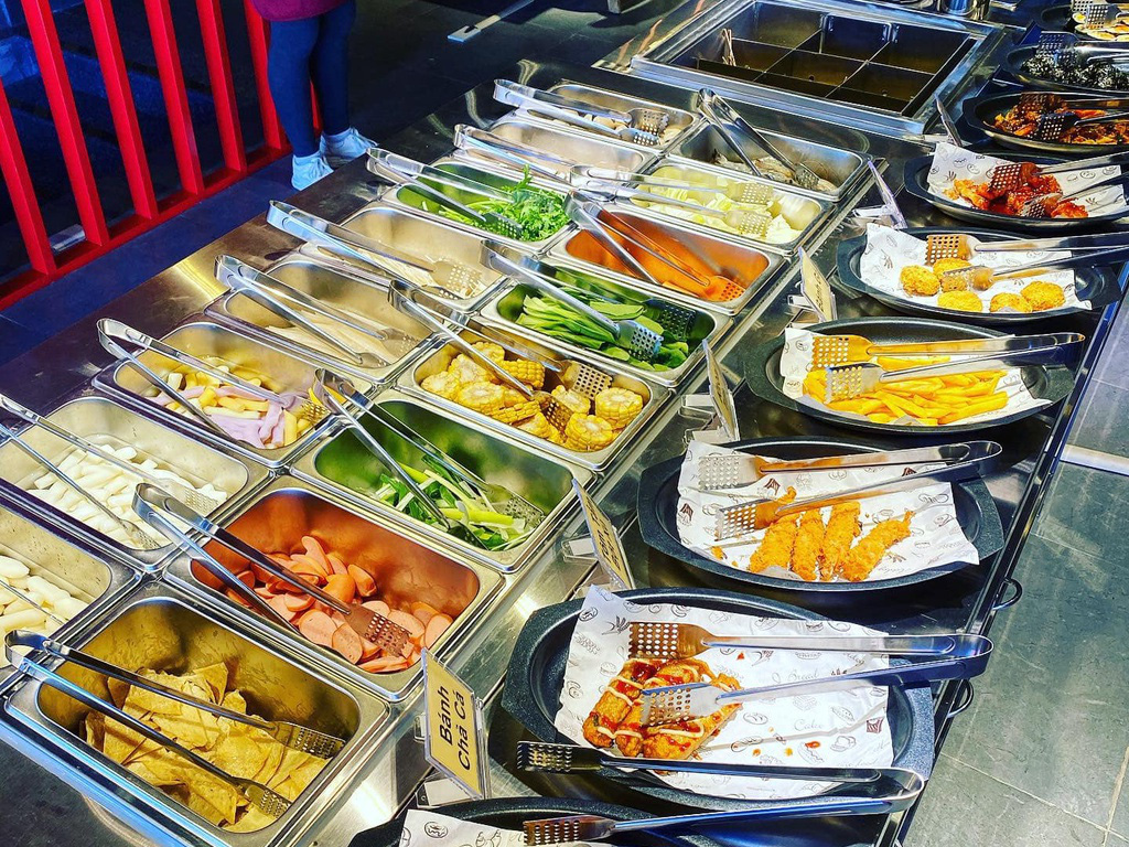 4 điểm ăn buffet giá dưới 200.000 đồng tại TP HCM