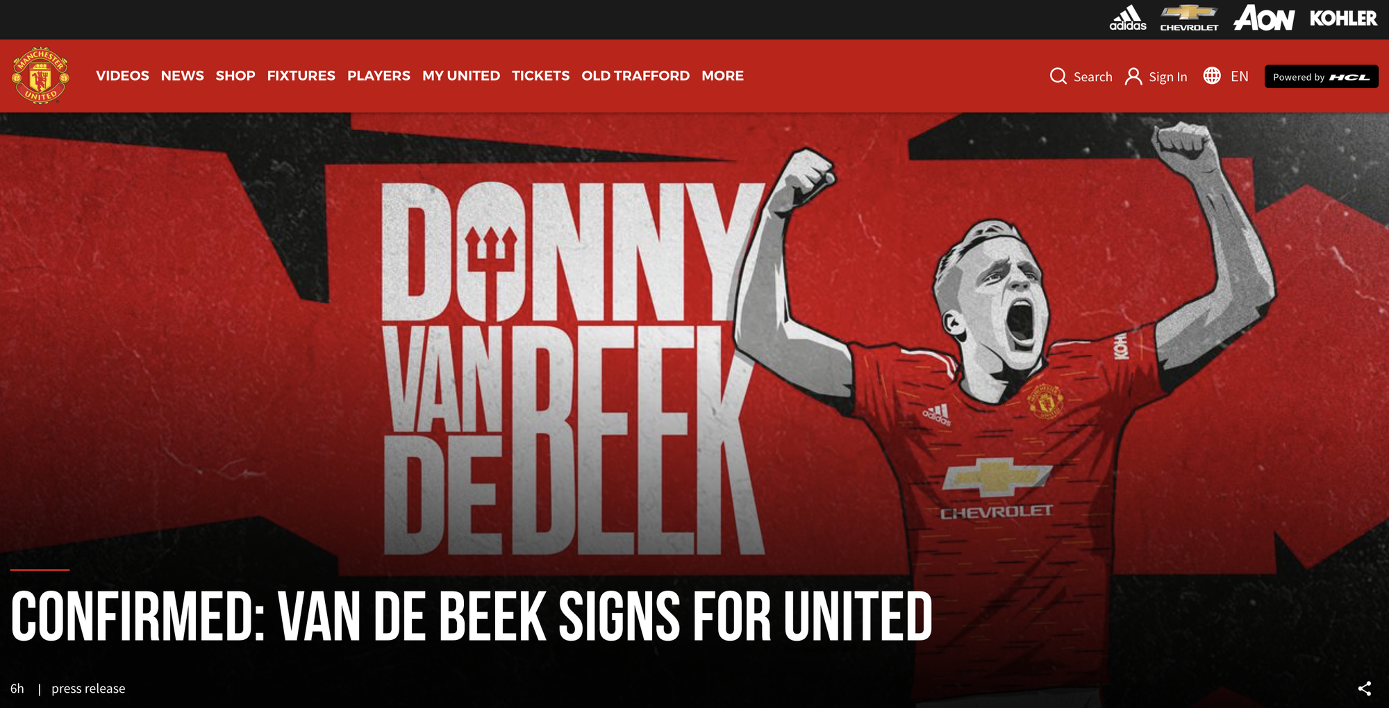 Van de Beek k&yacute; hợp đồng ch&iacute;nh thức, fan Man United vỡ &ograve;a hạnh ph&uacute;c - Ảnh 1.