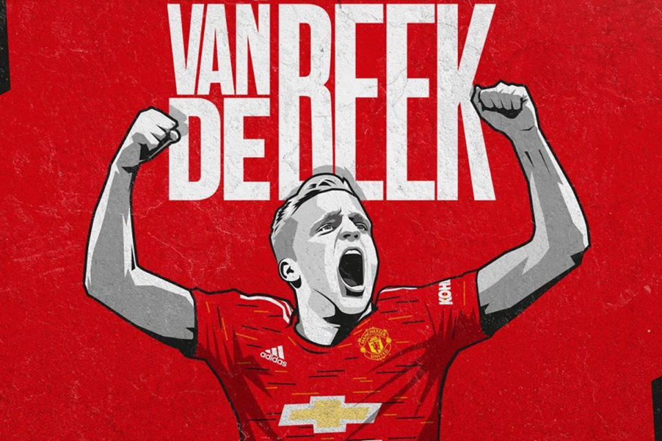Van de Beek ký hợp đồng chính thức, fan Man United vỡ òa hạnh phúc