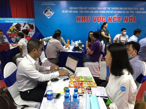 Kết nối cung - cầu hàng hóa giữa TP HCM và các tỉnh, thành năm 2020: Gần 600 biên bản ghi nhớ đã được ký kết