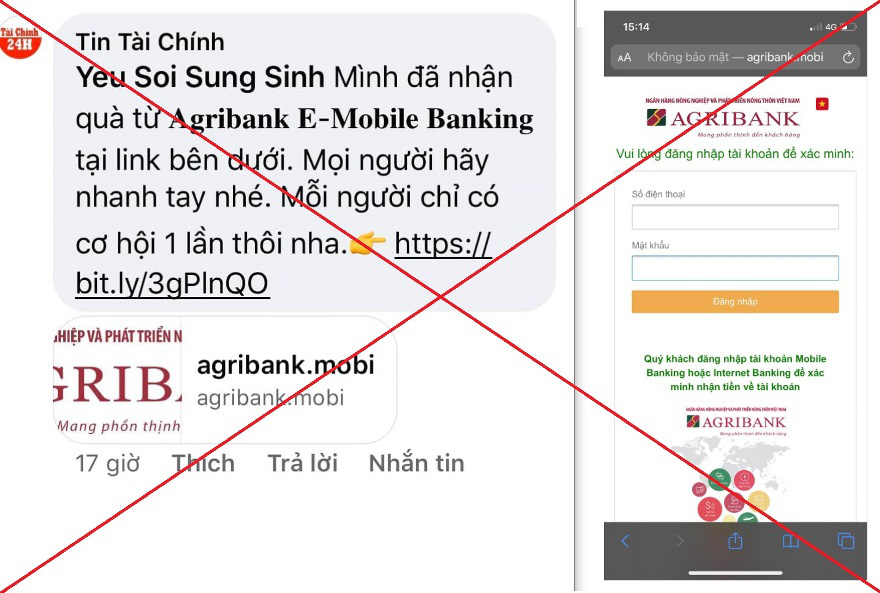 Lừa tặng quà xịn, trúng thưởng... để đánh cắp tài khoản ngân hàng - Ảnh 2.