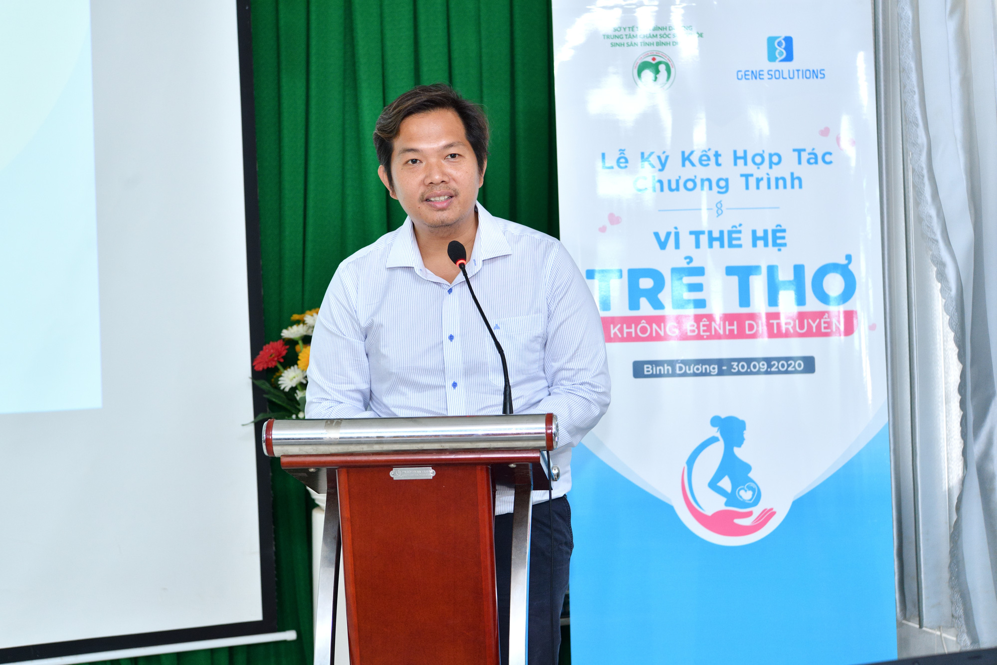 Thai phụ c&oacute; ho&agrave;n cảnh kh&oacute; khăn ở B&igrave;nh Dương, C&agrave; Mau được x&eacute;t nghiệm gen miễn ph&iacute; - Ảnh 2.