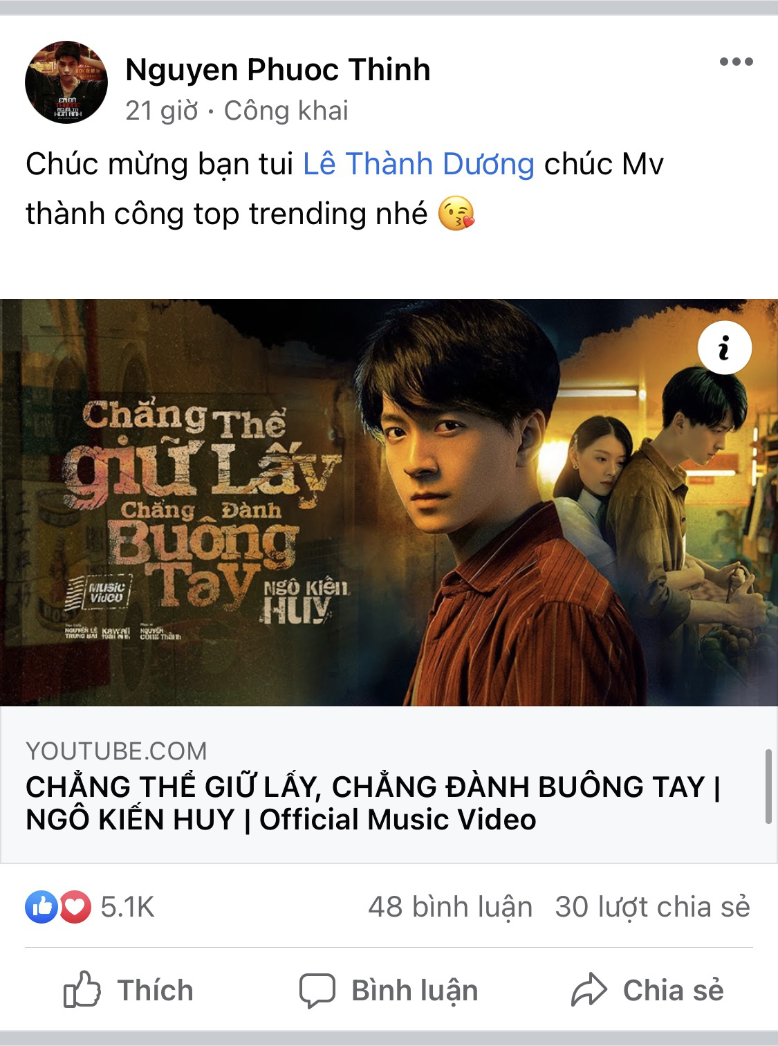 Sao Việt ủng hộ tinh thần Ng&ocirc; Kiến Huy sau khi bị Thanh Thảo tố - Ảnh 6.