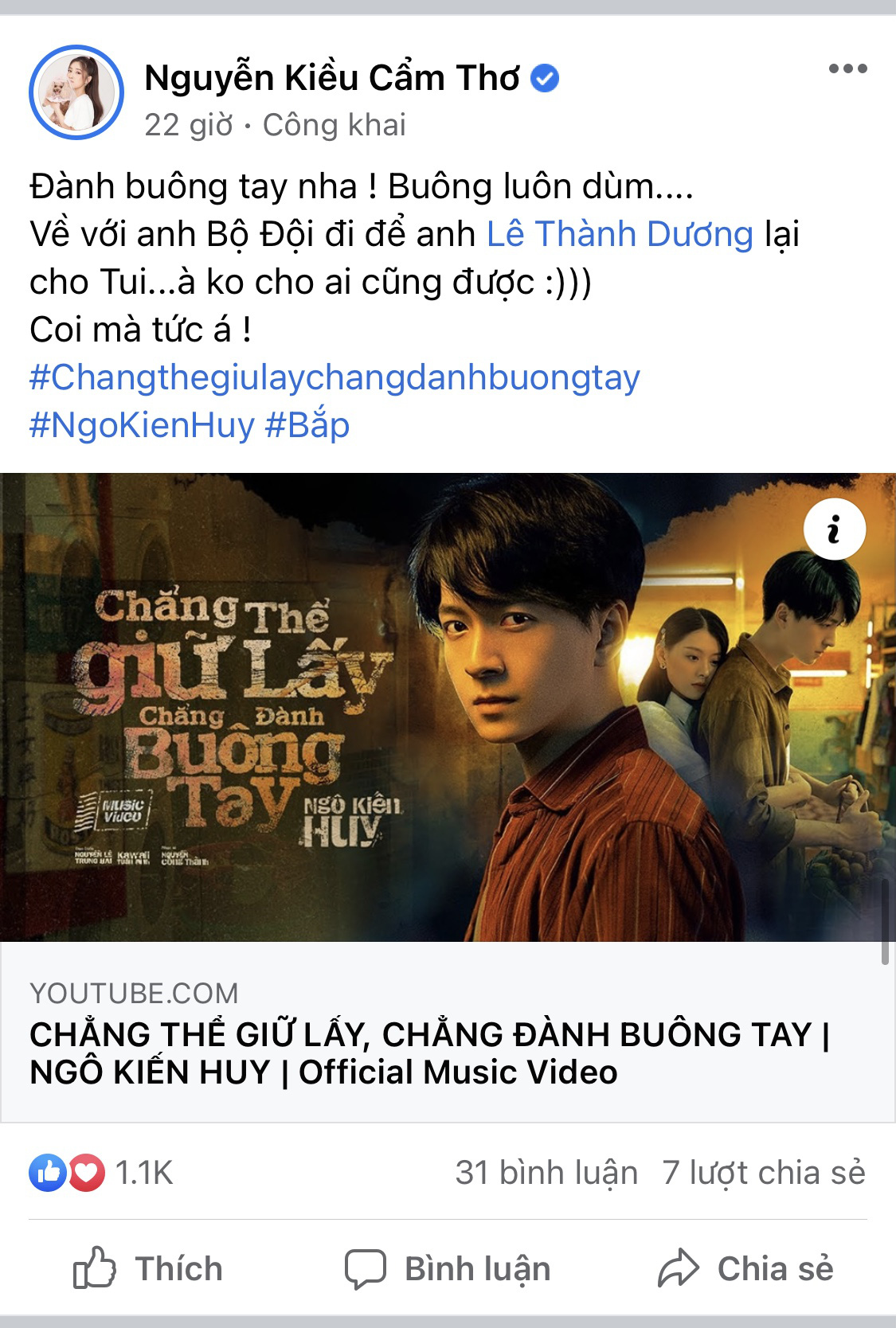 Sao Việt ủng hộ tinh thần Ng&ocirc; Kiến Huy sau khi bị Thanh Thảo tố - Ảnh 5.