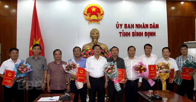 Bình Định thay đổi hàng loạt chức danh nhân sự chủ chốt