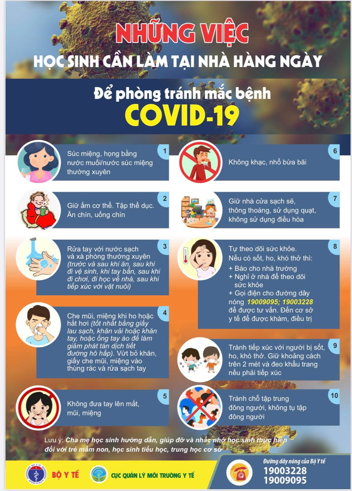 Th&ecirc;m 3 ca Covid-19 mới, Bộ Y tế nhắn nhủ học sinh trước ng&agrave;y tựu trường - Ảnh 3.
