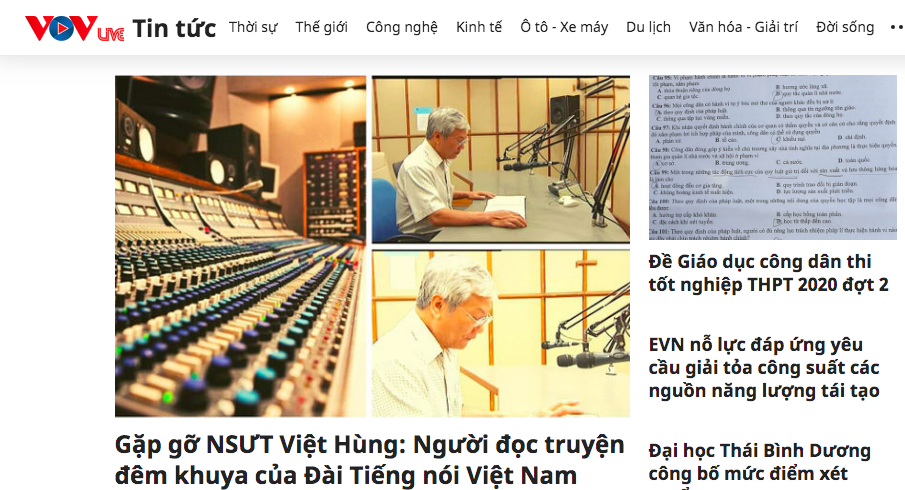 Đ&agrave;i Tiếng n&oacute;i Việt Nam c&oacute; bộ nhận diện mới v&agrave; VOVlive - Ảnh 2.