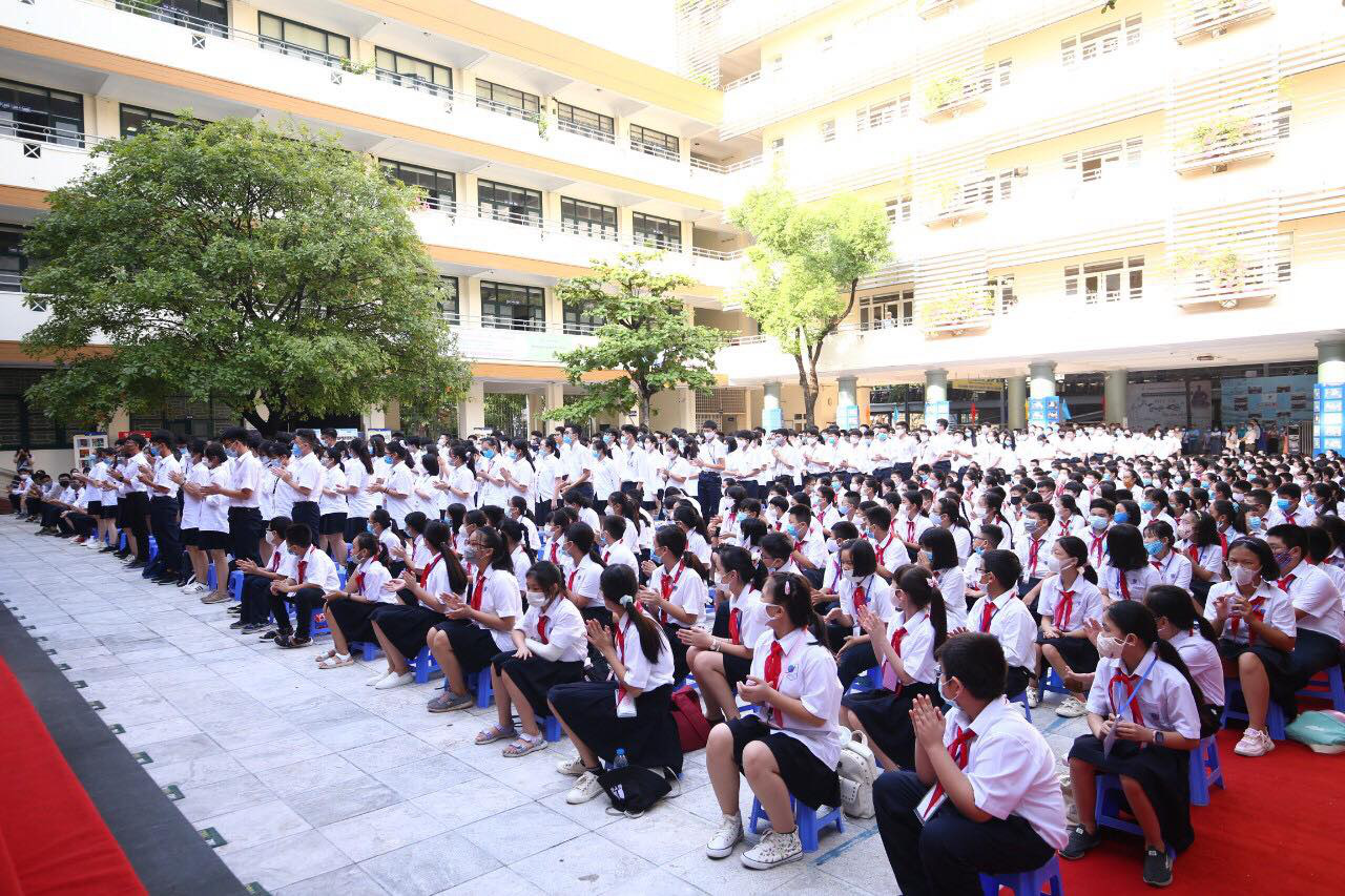 23 triệu học sinh cả nước tưng bừng bước v&agrave;o năm học mới - Ảnh 6.
