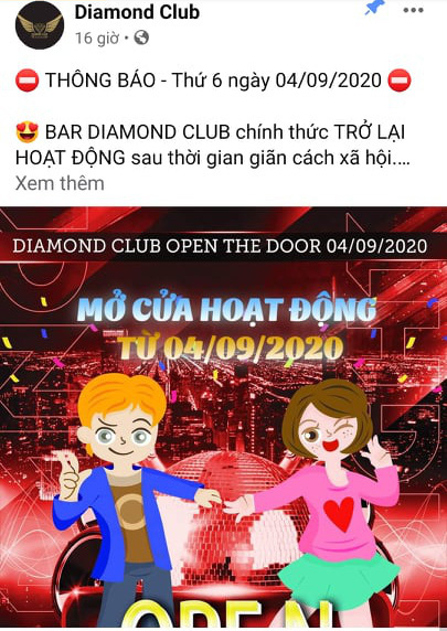 Quảng Nam: Bất chấp lệnh cấm, Diamond Club ngang nhi&ecirc;n hoạt động - Ảnh 1.