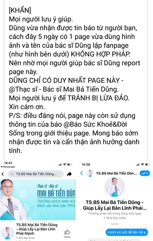 Một bác sĩ bị mạo danh Facebook để chữa 1 lần, cả đời không lo xuất sớm - Ảnh 2.
