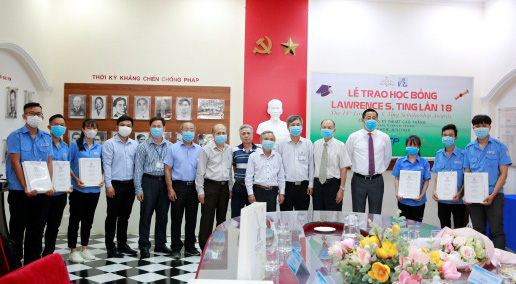 Sinh viên Trường Cao đẳng Kỹ thuật Cao Thắng nhận học bổng Lawrence S. Ting - Ảnh 1.