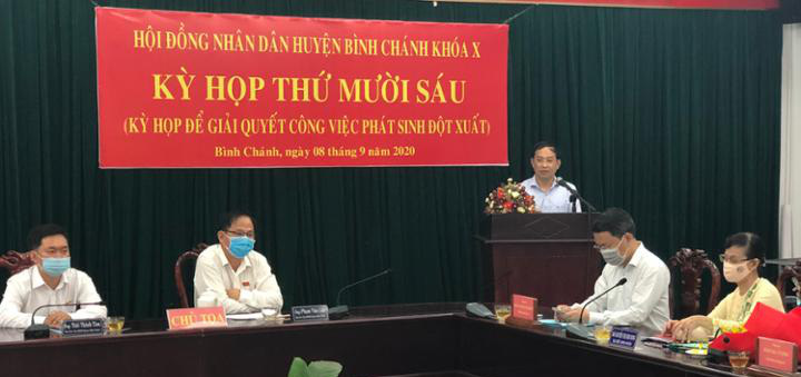 Ông Đào Gia Vượng được bầu giữ chức Chủ tịch UBND huyện Bình Chánh