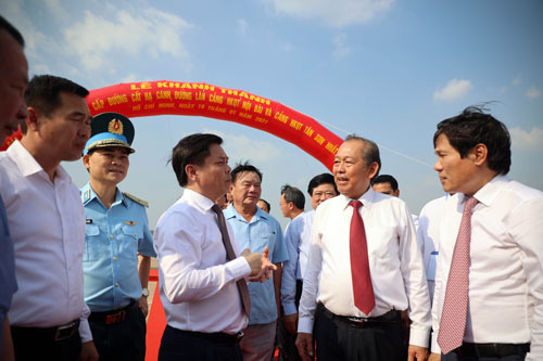 Khởi công, khánh thành cùng lúc 3 dự án lớn