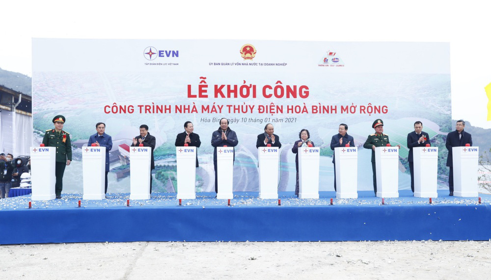 Thuỷ điện Hoà Bình mở rộng thêm 2 tổ máy, đầu tư hơn 9.220 tỉ đồng