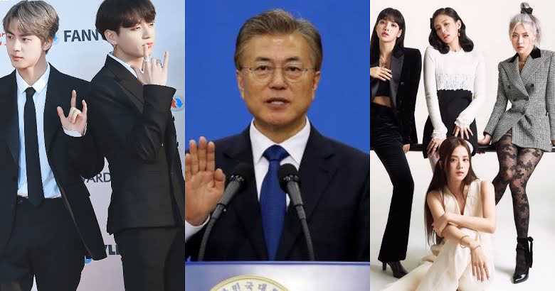 Tổng thống Hàn Quốc khen BTS, Blackpink, phim Ký sinh trùng