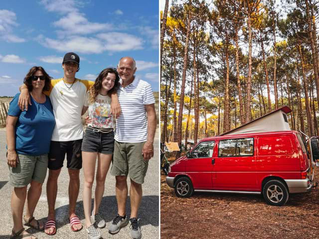 Ngôi nhà ấm áp được cải tạo từ chiếc xe Volkswagen T4 Transporter - Ảnh 2.