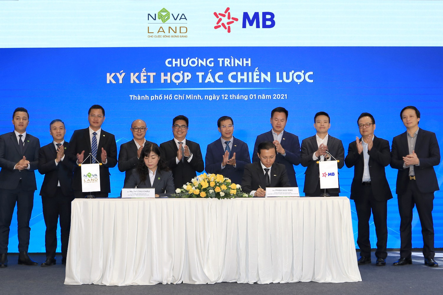 Novaland k&yacute; kết hợp t&aacute;c chiến lược với MB - Ảnh 1.