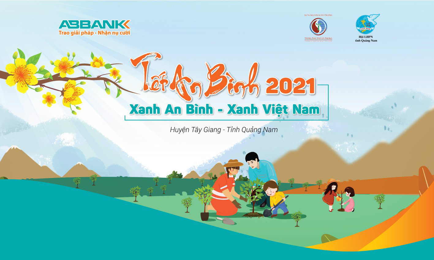 ABBANK khởi động tết an bình năm thứ 12 với chủ đề “Xanh An Bình – Xanh Việt Nam”