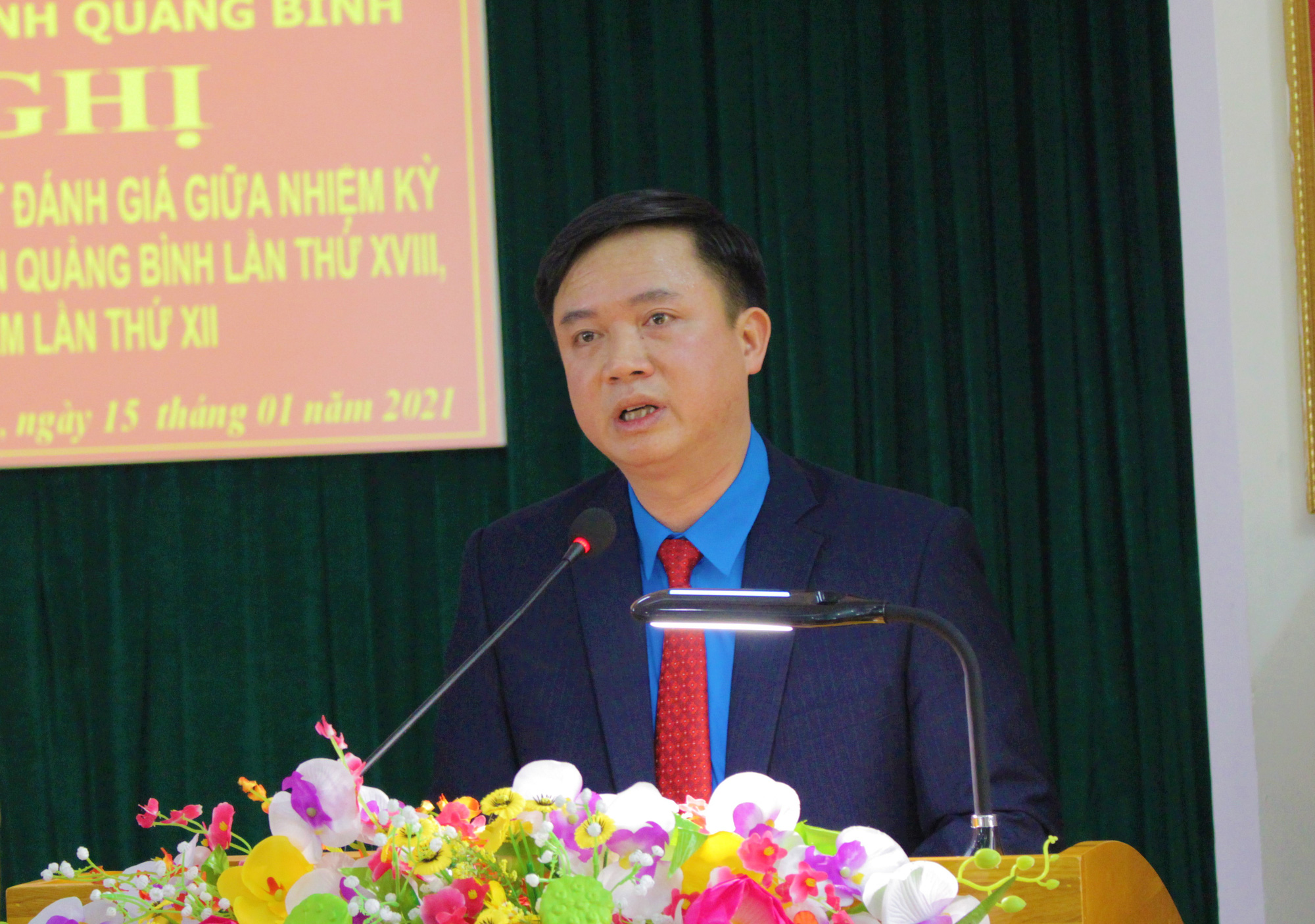 Ông Phạm Tiến Nam giữ chức Chủ tịch LĐLĐ tỉnh Quảng Bình