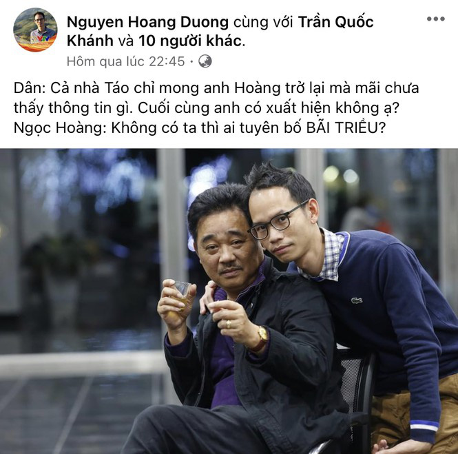 Ngọc Ho&agrave;ng Quốc Kh&aacute;nh c&ugrave;ng d&agrave;n nghệ sĩ miệt m&agrave;i luyện tập cho T&aacute;o qu&acirc;n - Ảnh 2.