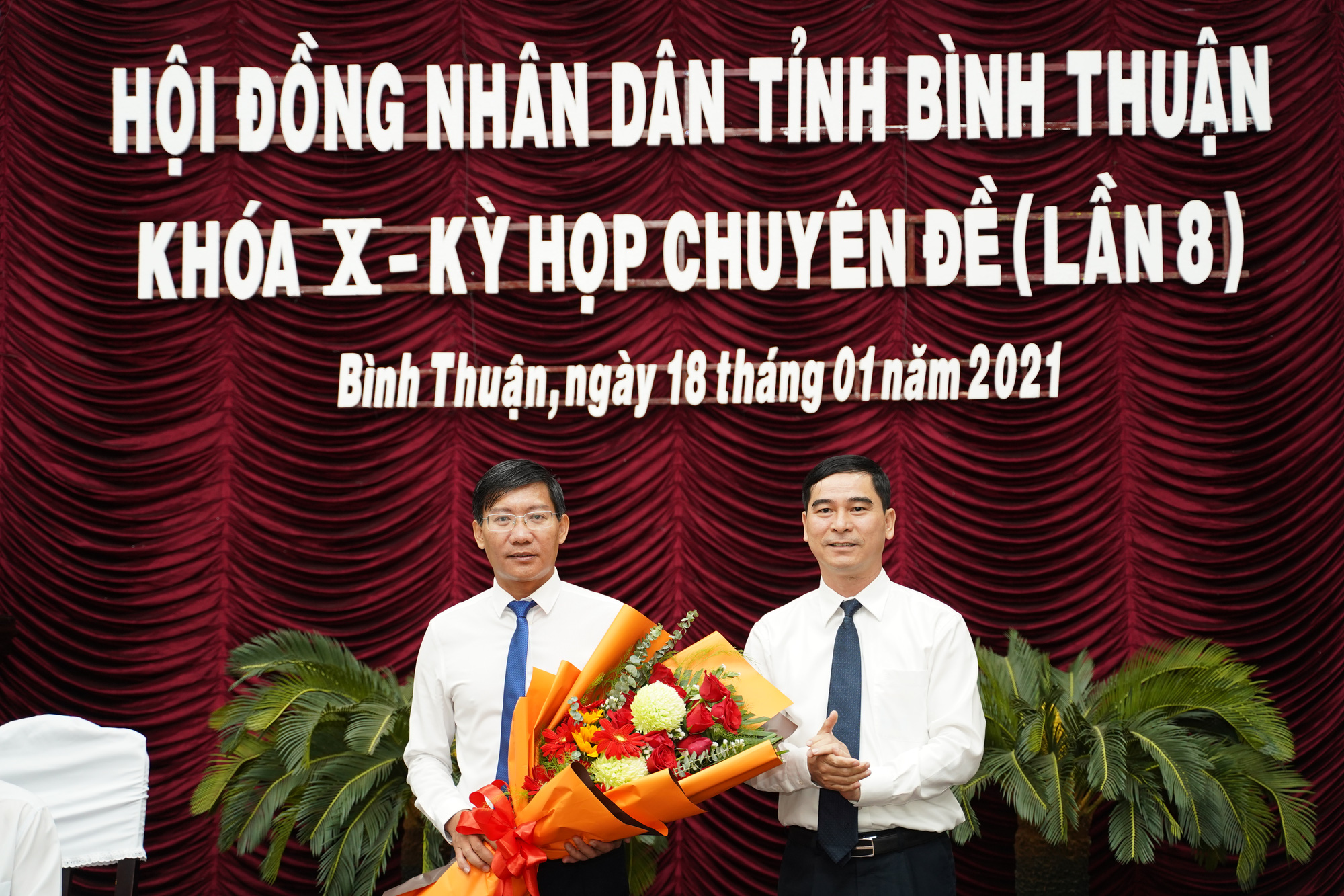Ông Lê Tuấn Phong được bầu giữ chức Chủ tịch UBND tỉnh Bình Thuận