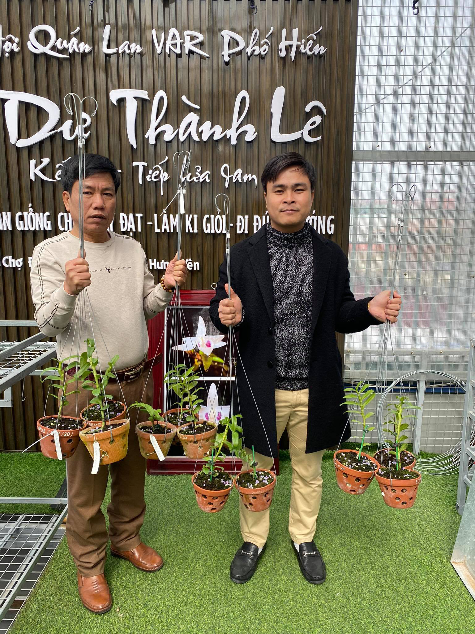 Chuyển hướng sang lan đột biến, Lê Thành Dư thành ông chủ vườn lan tiền tỉ - Ảnh 1.