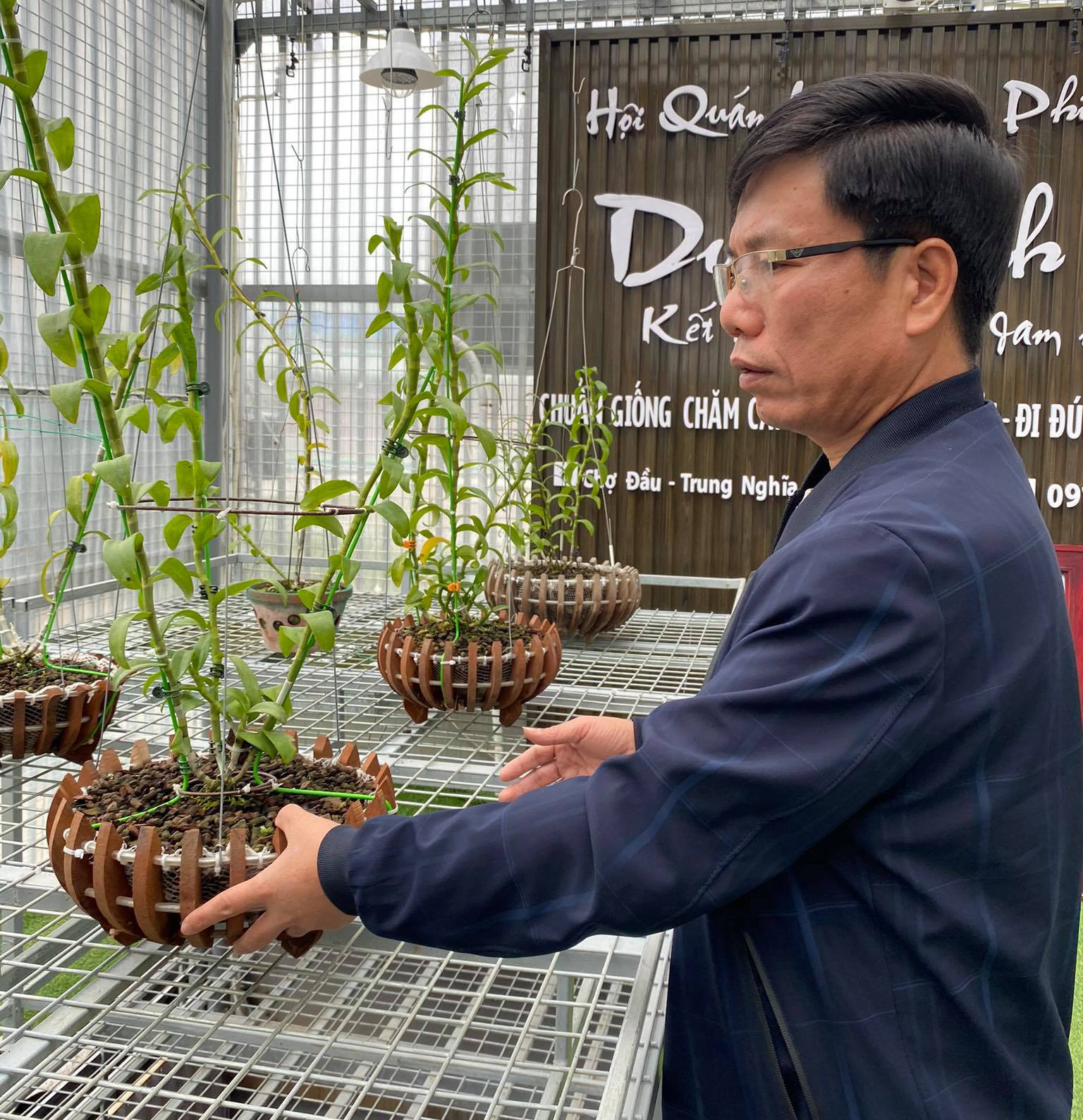Chuyển hướng sang lan đột biến, Lê Thành Dư thành ông chủ vườn lan tiền tỉ