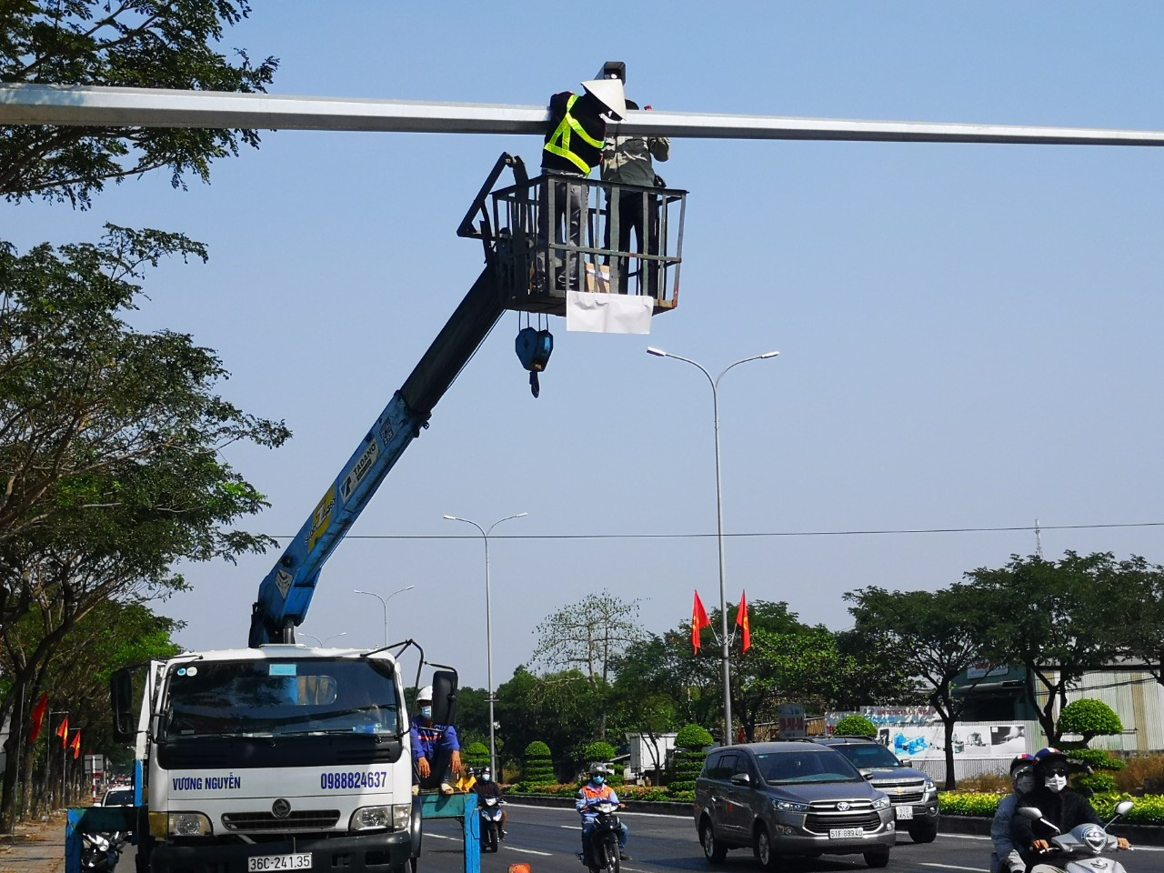N&Oacute;NG: Mắt thần trải khắp tr&ecirc;n Quốc lộ 51 đoạn qua B&agrave; Rịa - Vũng T&agrave;u - Ảnh 2.