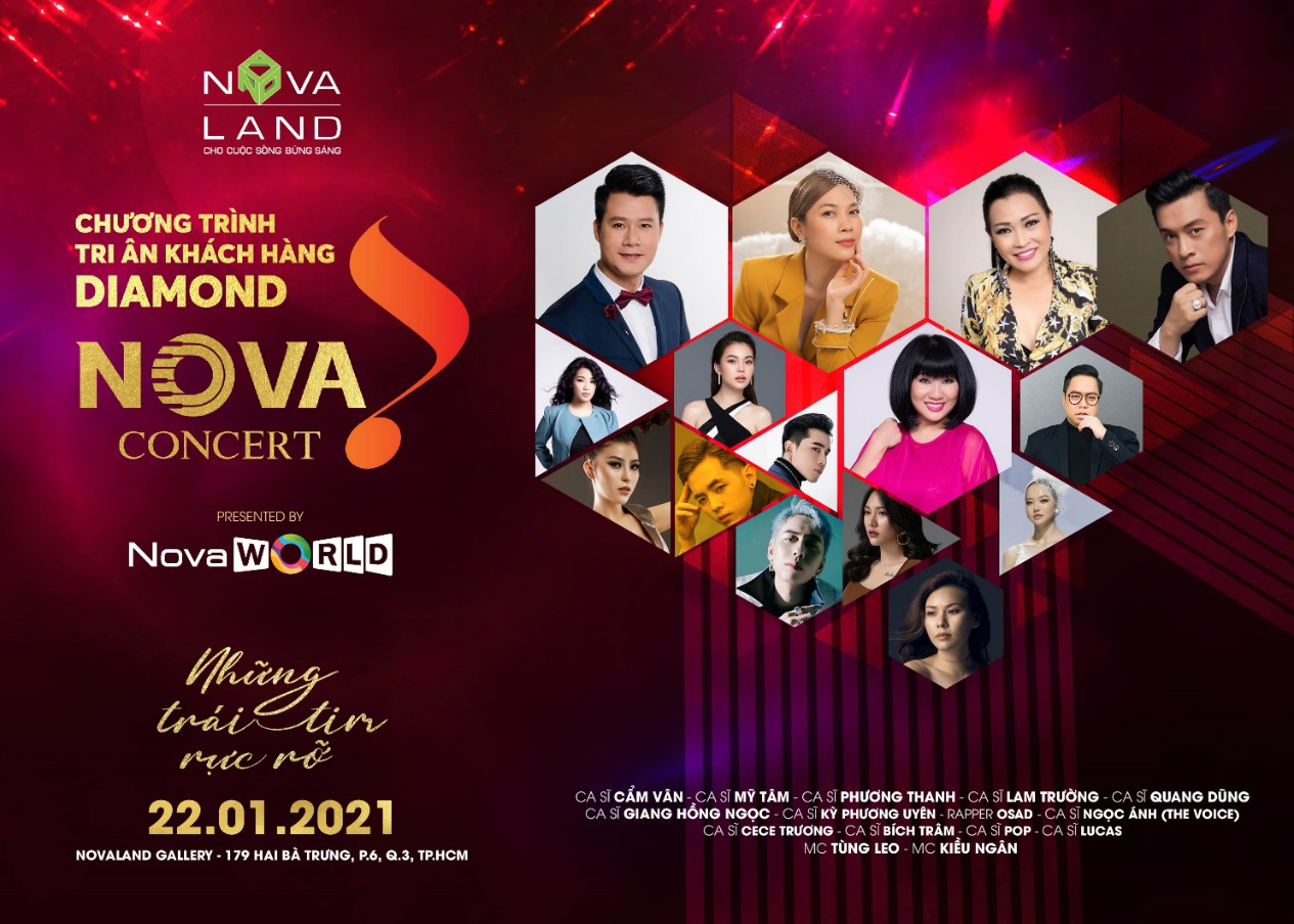 Tiếp nối chuỗi sự kiện tri &acirc;n, Novaland &ldquo;chi&ecirc;u đ&atilde;i&rdquo; đ&ecirc;m nghệ thuật đỉnh cao Nova Concert - Ảnh 2.