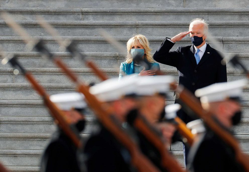 Ông Biden đến Nhà Trắng với tư cách tổng thống - Ảnh 6.