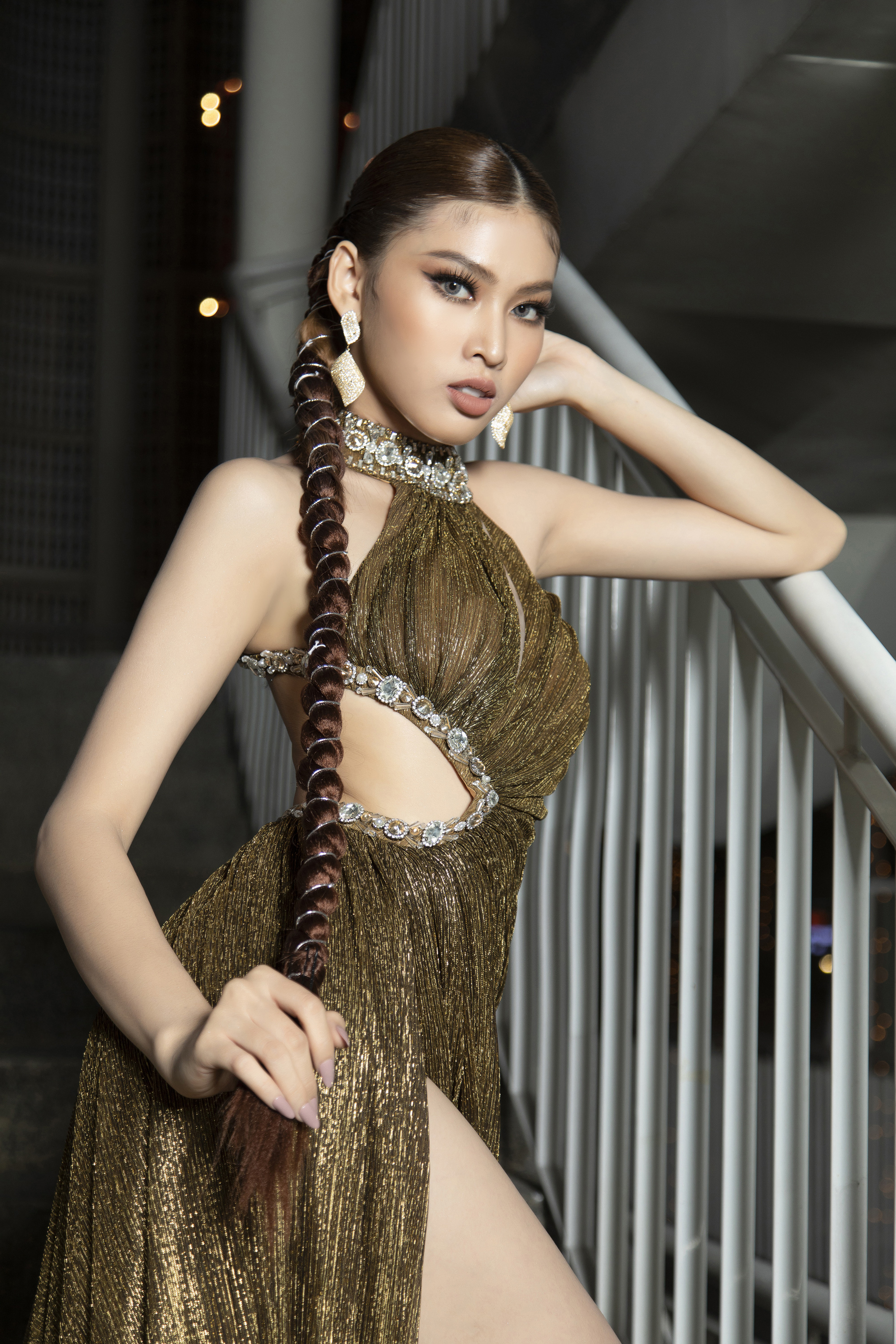 Cận cảnh nhan sắc &Aacute; hậu Ngọc Thảo - đại diện Việt Nam thi Miss Grand International - Ảnh 11.