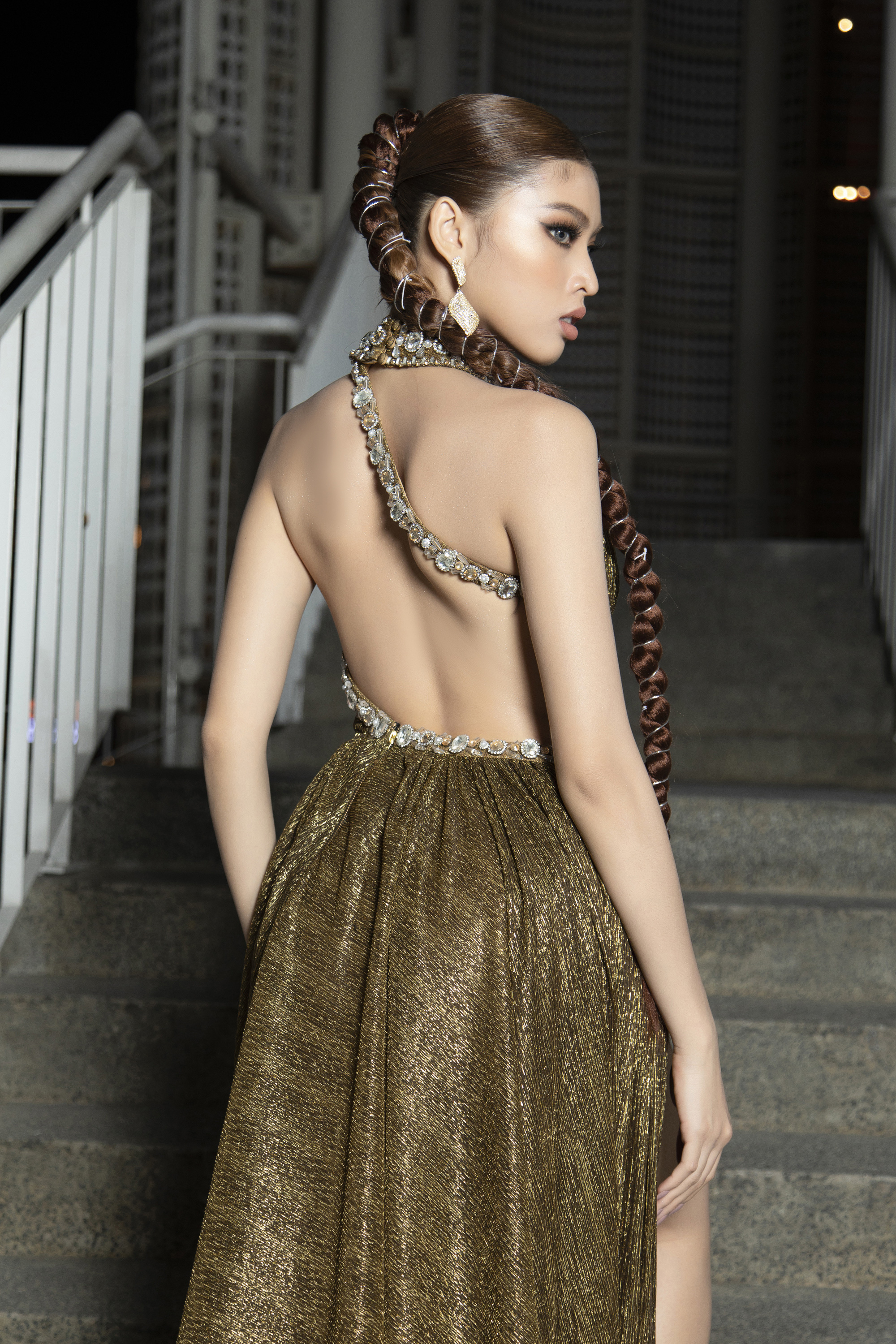 Cận cảnh nhan sắc &Aacute; hậu Ngọc Thảo - đại diện Việt Nam thi Miss Grand International - Ảnh 10.