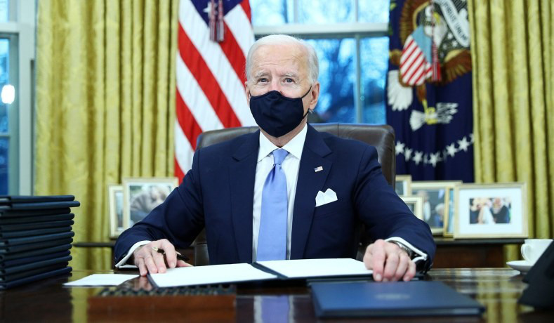 Sau lễ nhậm chức, ông Biden hủy bỏ nhiều sắc lệnh dưới thời ông Trump