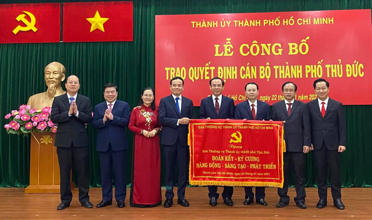 TP HCM: Ra mắt Đảng bộ, chính quyền TP Thủ Đức - Ảnh 2.