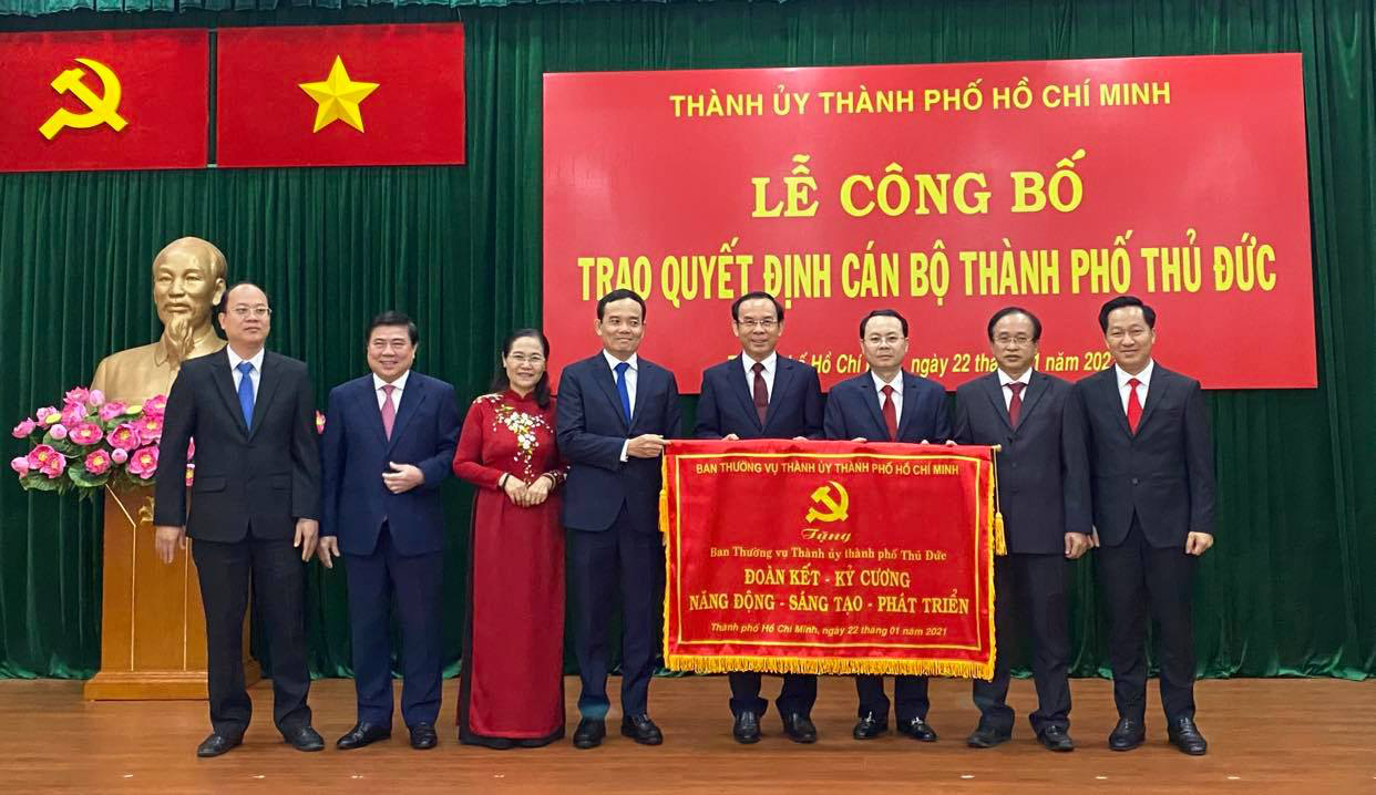 TP HCM: Ra mắt Đảng bộ, chính quyền TP Thủ Đức