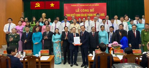 Nhân sự chủ chốt được kiện toàn, TP Thủ Ðức chính thức hoạt động