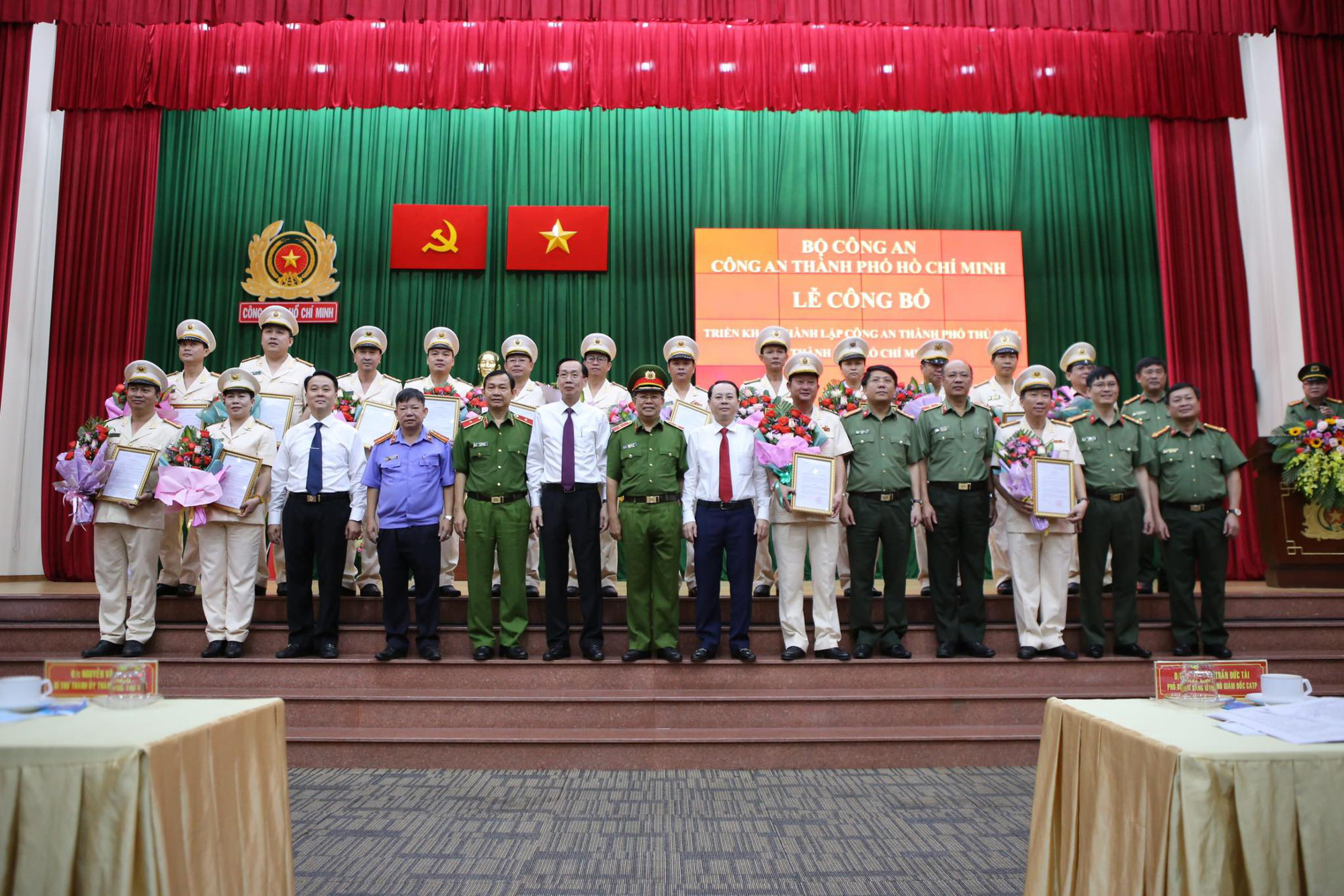 Đại t&aacute; Nguyễn Ho&agrave;ng Thắng giữ chức trưởng C&ocirc;ng an TP Thủ Đức - Ảnh 1.