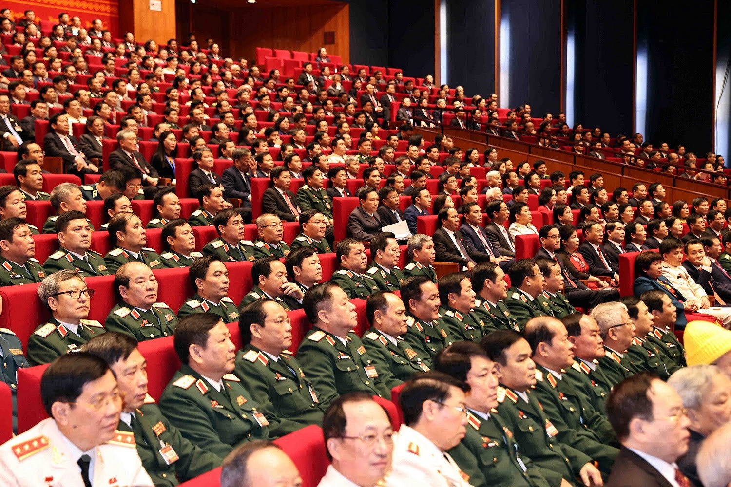Những hình ảnh phiên khai mạc Đại hội XIII của Đảng - Ảnh 14.