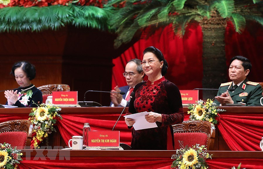 Những hình ảnh phiên khai mạc Đại hội XIII của Đảng - Ảnh 5.