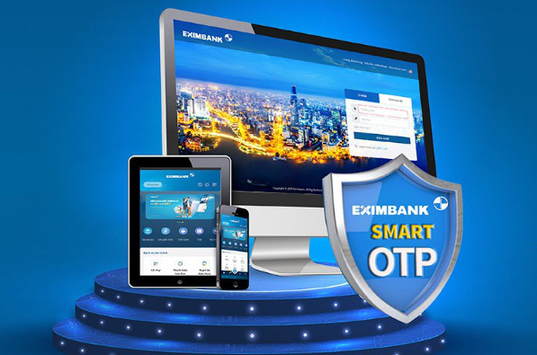 Eximbank triển khai phương thức xác thực Smart OTP