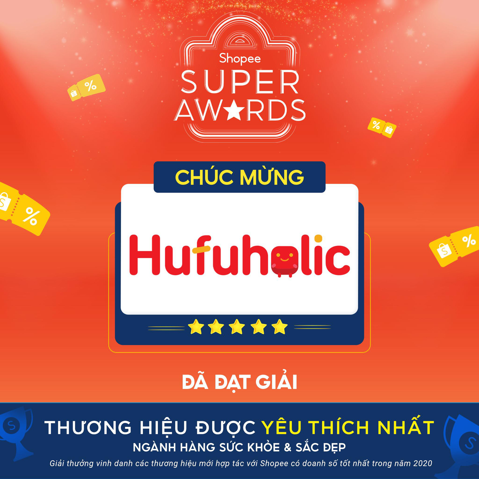 Hufuholic - Shop được y&ecirc;u th&iacute;ch nhất Shopee 2020 - Ảnh 1.
