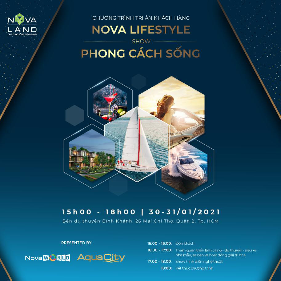 Tiếp nối chuỗi hoạt động tri &acirc;n, Novaland tổ chức sự kiệnNova Lifstyle &ndash; Show Phong C&aacute;ch Sống - Ảnh 1.