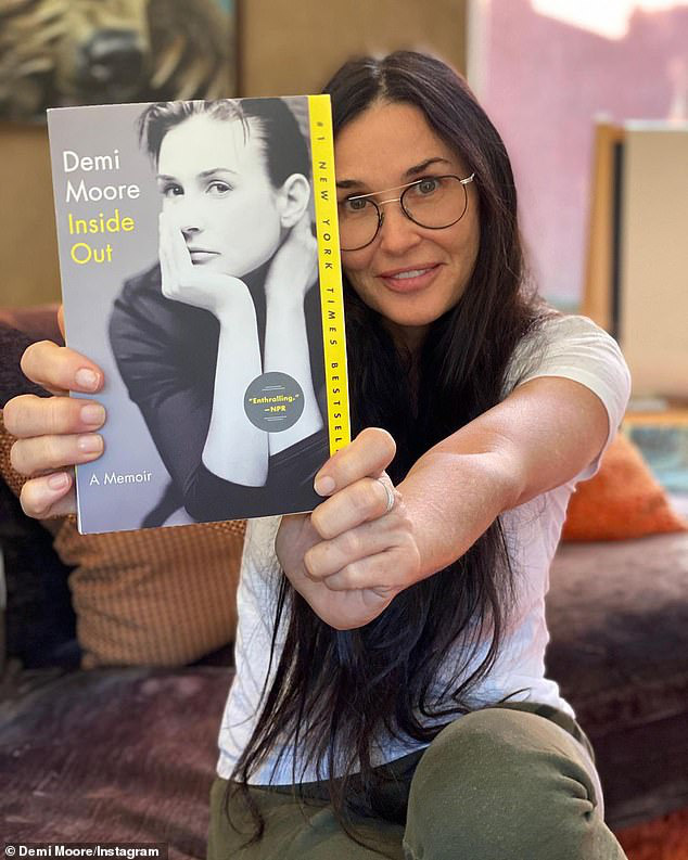 Minh tinh Demi Moore gây sốc với gương mặt khác lạ - Ảnh 4.
